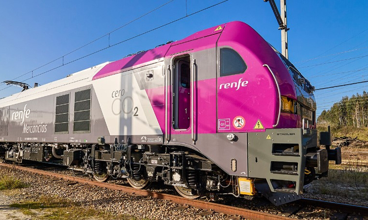 Renfe zero c02 locomotive