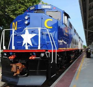 N.C. Department of Transportation locomotive