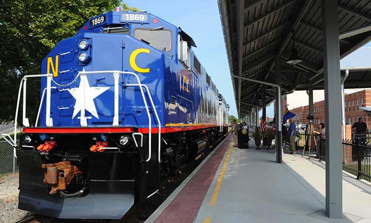 N.C. Department of Transportation locomotive