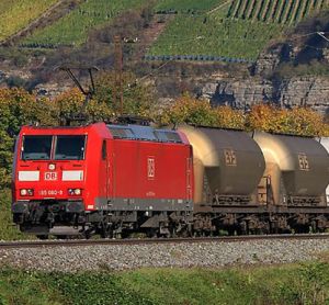 A DB Cargo locomotive