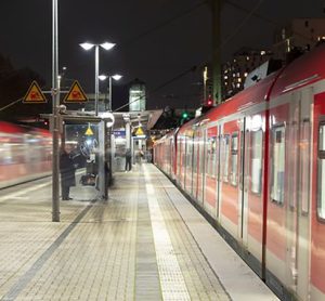 Train at station