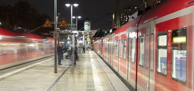 Train at station