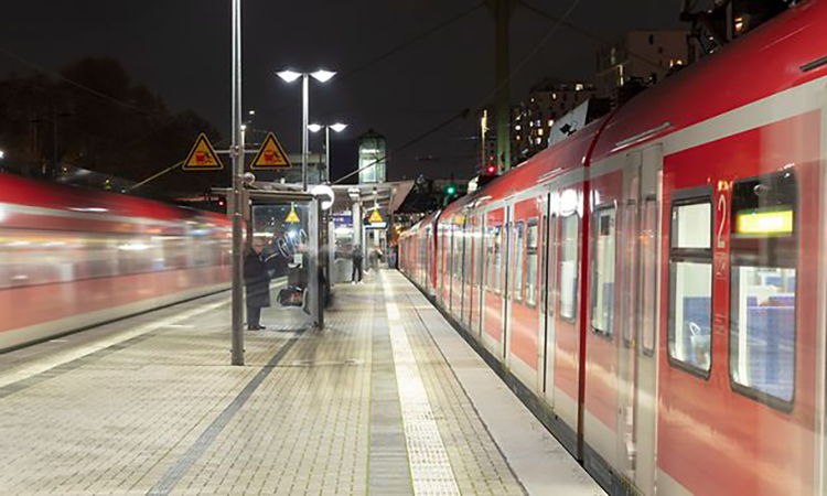 Train at station