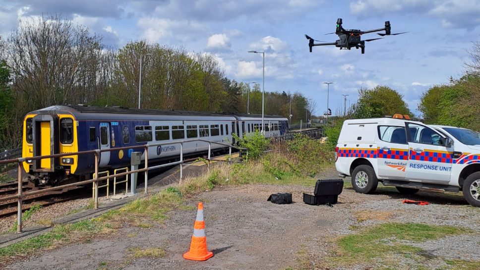 Drone Rail trespassers