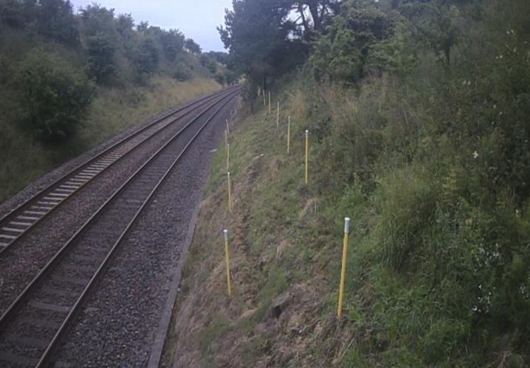 Tilt metre trial offers landslip protection for Scottish railways