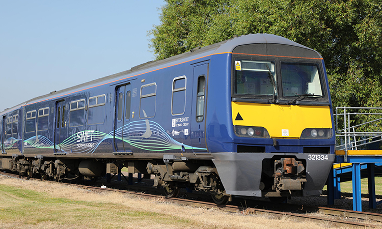 Class 321 Swift Express Freight train