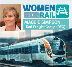 Women Inspiring Rail: A Q&A with Maggie Simpson, Rail Freight Group