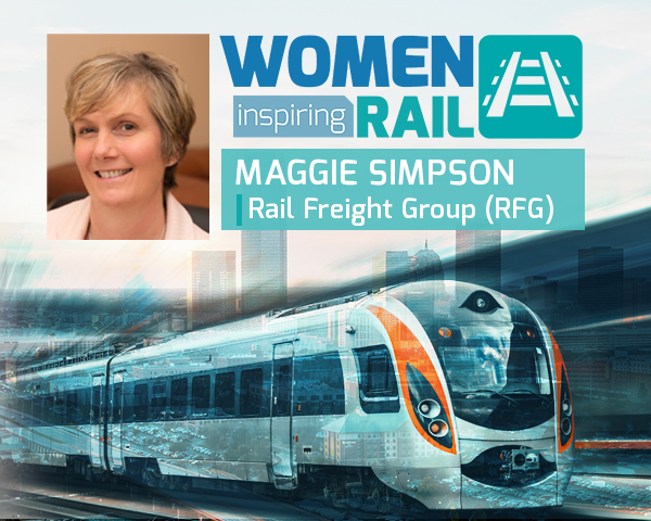 Women Inspiring Rail: A Q&A with Maggie Simpson, Rail Freight Group