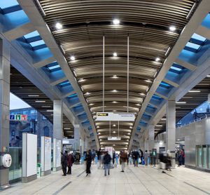 Photo of Elizabeth line station in Whitechapel