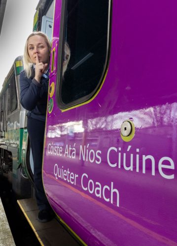 Irish Rail Quiter Coach