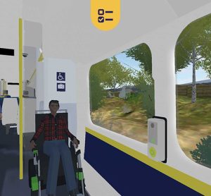 Accessible travel simulator