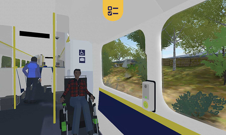 Accessible travel simulator