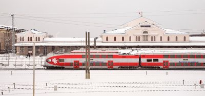 Vilnius railway station. Lithuania