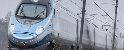 Alstom Pendolino high speed train