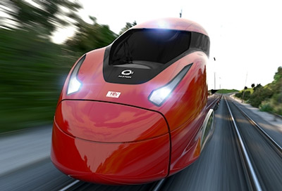 Alstom unveils Pendolino design