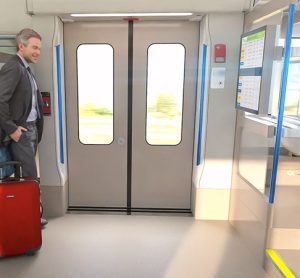 Interior of Alstom Coradia Stream