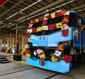 Alstom Delivers 300th Electric Locomotive Indian Railways