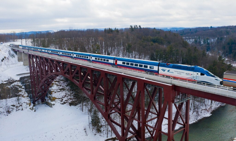 Amtrak begins high-speed testing of first Acela trainset
