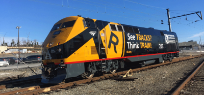 Amtrak celebrates anniversary of Operation Lifesaver with special train