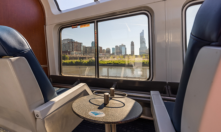 Amtrak Superliner Lounge