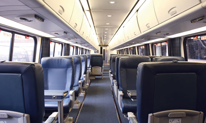Amtrak passengers can now select their seat ahead of time