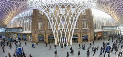 A picture of Kings Cross Station in London