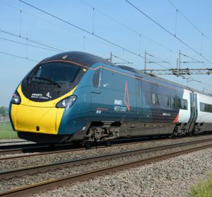 Avanti West Coast Pendolino train