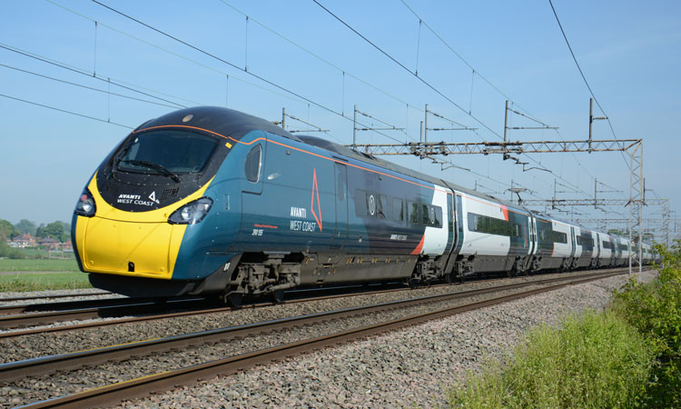 Avanti West Coast Pendolino train