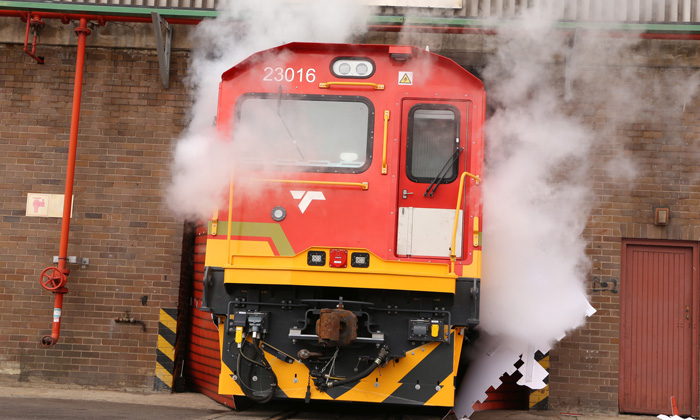 Bombardier delivers first TRAXX locomotive to South Africa