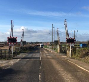 Level crossing improvement work begins in Leicestershire, UK