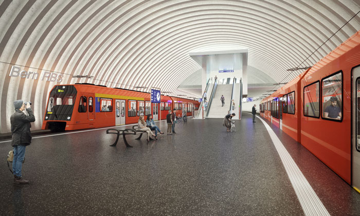 Bern railway station expansion work begins