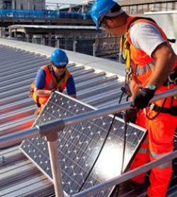 Blackfriars solar panels - Network Rail