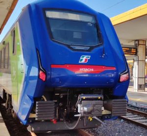 The Blues train for Trenitalia built by Hitachi Rail