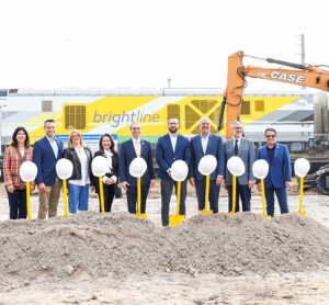 Brightline begins groundbreaking work at new Boca Raton Station