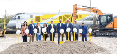 Brightline begins groundbreaking work at new Boca Raton Station