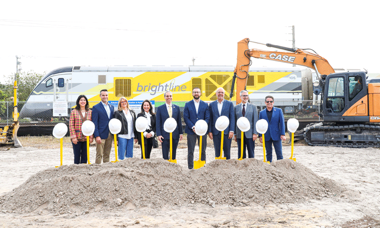 Brightline begins groundbreaking work at new Boca Raton Station