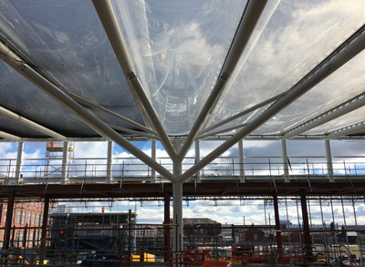 Bolton Interchange receives new high-tech roof