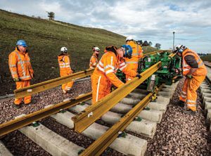 Borders Railway construction