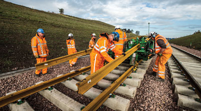 Borders Railway construction