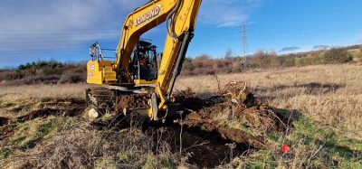 Breaking ground on Cameron Bridge platforms