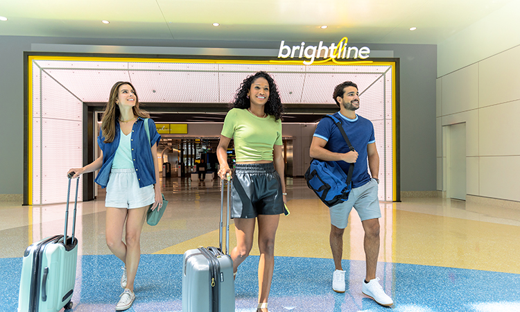 Brightline Orlando Station Entrance