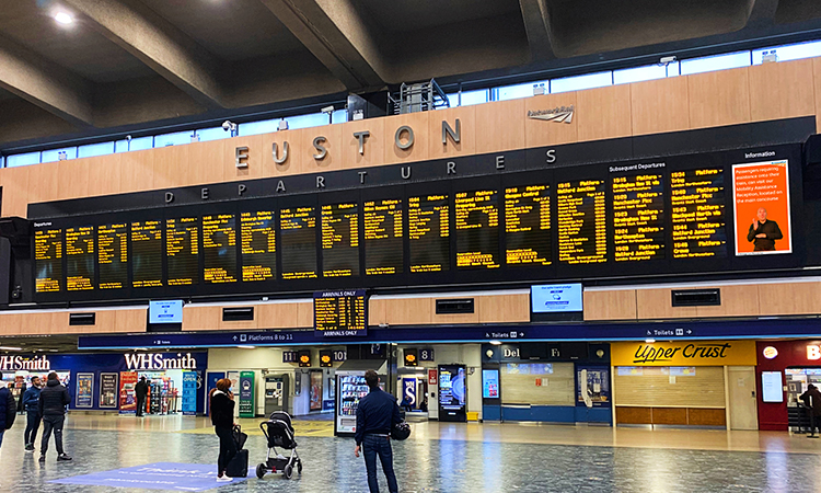 London Euston becomes first UK station to launch BSL announcements