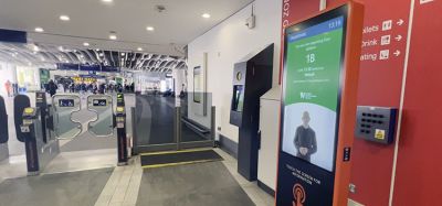 British Sign Language Screen in Birmingham New Street