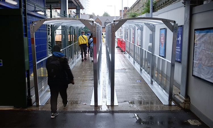 Hugh Logan Engineering’s COVO-RAIL™ system launched at Ilford Station