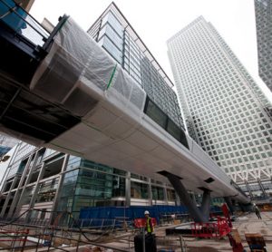 Canary Wharf Crossrail Station September 2013