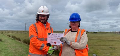 Certificate with estuary background