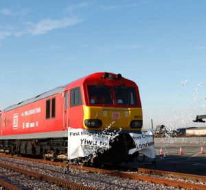 First direct China-UK freight train arrives in London