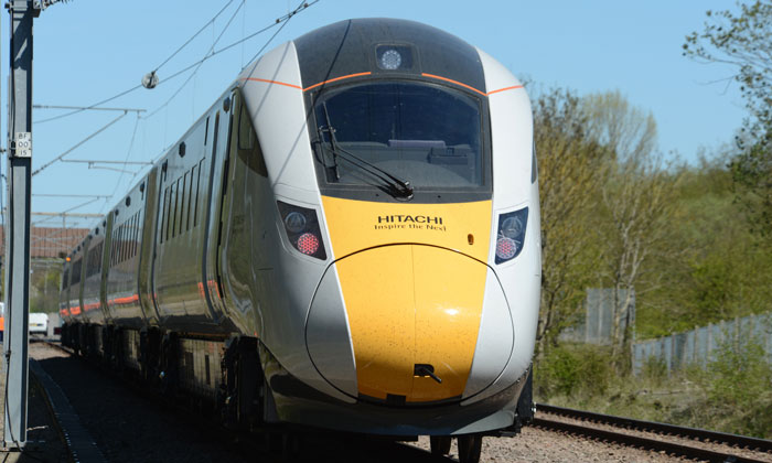 digital testing Hitachi trains