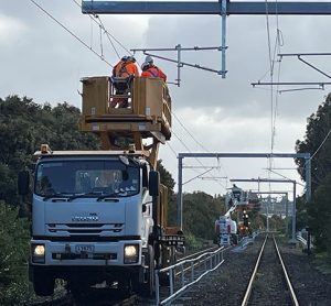 KiwiRail announces electrification milestone for Papakura to Pukekohe line