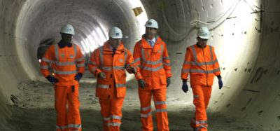 Prime Minister David Cameron, Mayor of London Boris Johnson and Crossrail Minister Stephen Hammond visiting Crossrail’s Tottenham Court Road site